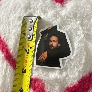 Black Beard Portrait Sticker